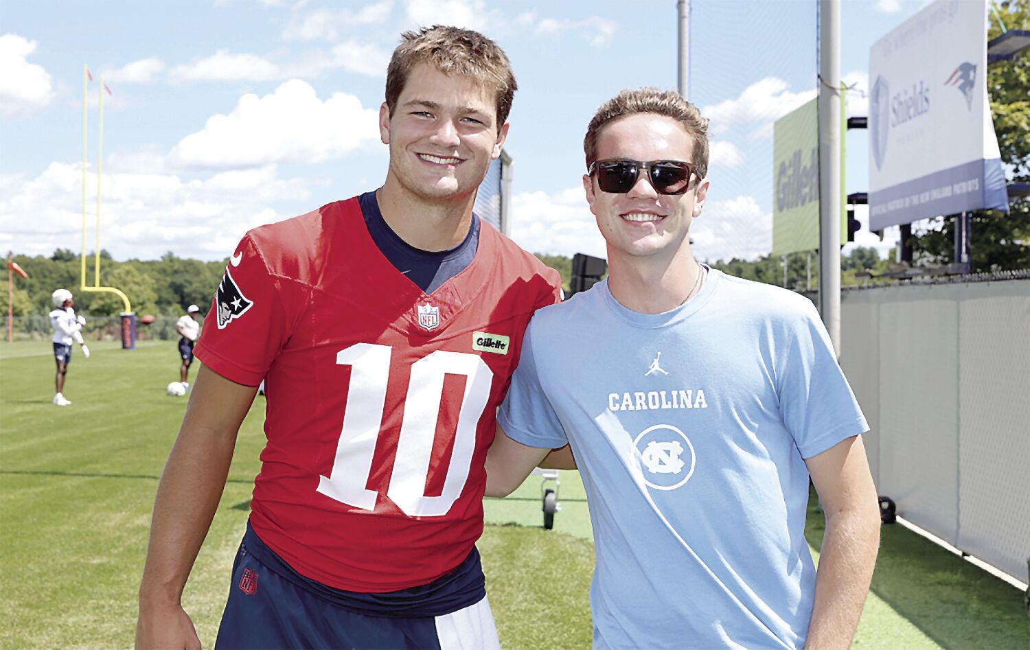 Bailey is thrilled to see Maye thriving with the Patriots